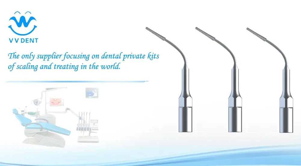 Стоматологическое оборудование 3 шт./лот наконечники для стоматологического инструмента для удаления зубного камня P3D для EMS, WOODPECKER