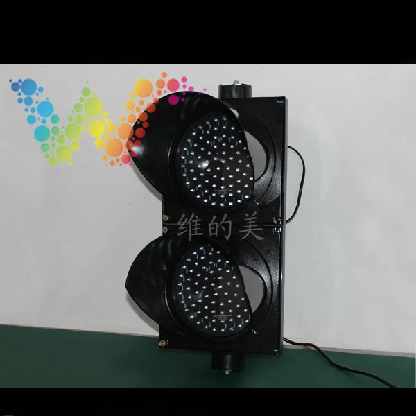 Wideway 200mm PC Housing Red Green 2 Aspects Car Traffic Signal Light Wideway 200mm PC Housing Red Green 2 Aspects Car Traffic Signal Light