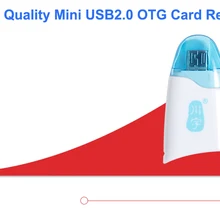 Kawau C310 Высокое качество Мини USB2.0 OTG кардридер поддержка 64 ГБ TF OTG кардридер поддержка T-Flash карта подарочный адаптер