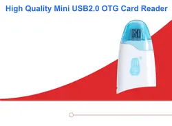 Кавау C310 высокое качество мини USB2.0 OTG картридер Поддержка 64 ГБ TF OTG картридер Поддержка t-флэш-карты Подарок адаптер