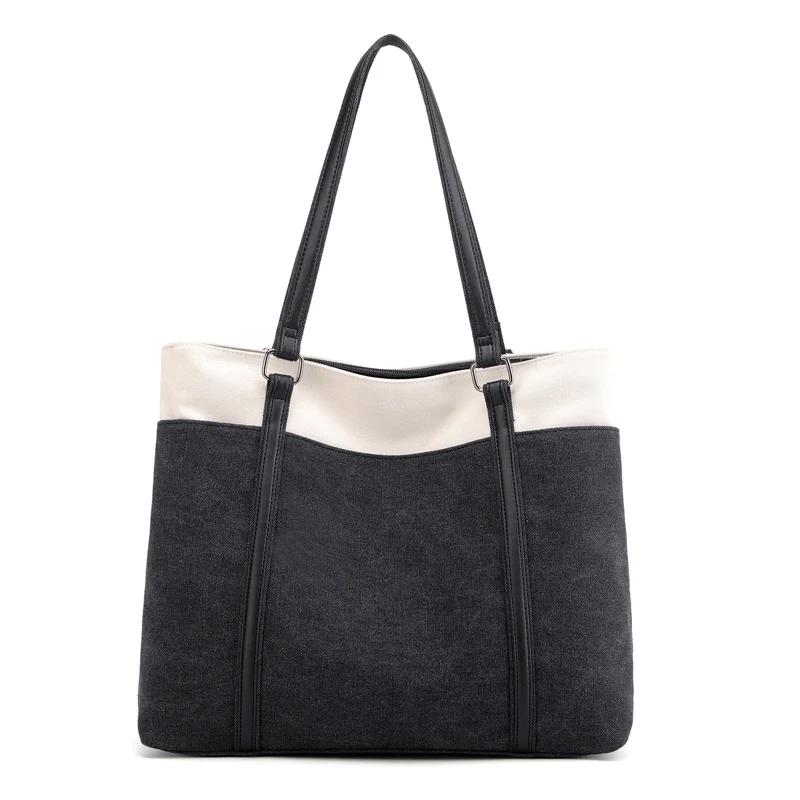 JANESPRI New Fashion Canvas Women Handbag High capacity Shoulder bag for Girls Retro Casual Tote Bags for Women Bolsas 2019 (5)
