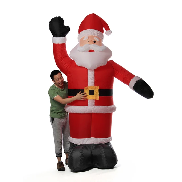 120cm/180 cm/240cm Air Inflatable Santa Claus Snowman Outdoor Airblown