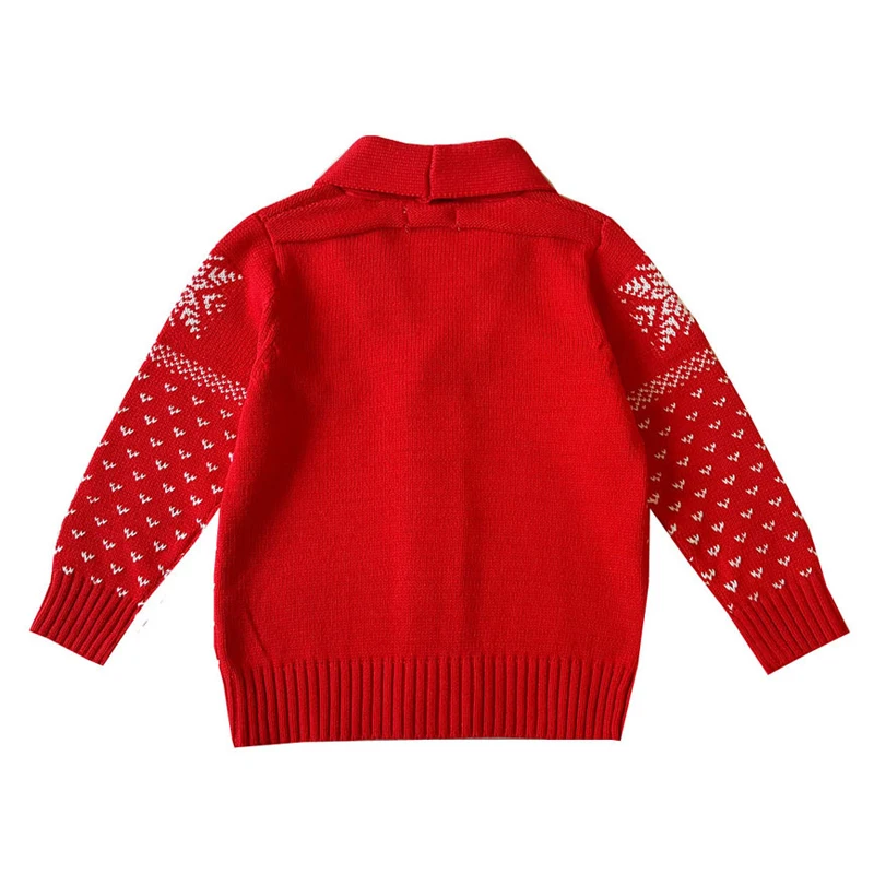 BEKE MATA/рождественские детские свитера зима 2018 KnittedToddler свитер для мальчиков с