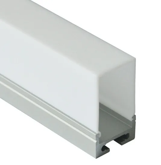 Светодиодный алюминиевый экструзионный алюминиевый поверхностный монтаж светодиодный светильник профиль для потолочный светильник s 10 м/лот
