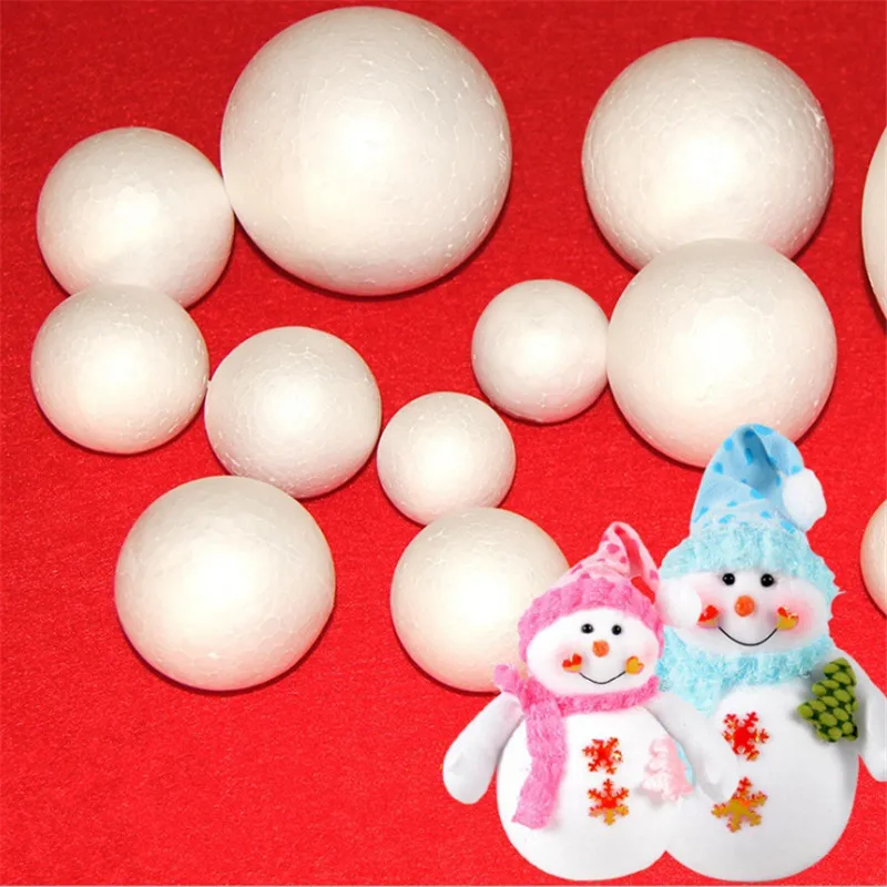 20pcs 6cm Foam Ball Handmade Accessories DIY Christmas Decoration New