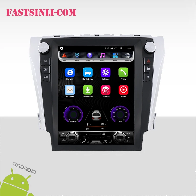 

64GB Tesla Style Multimedia Player Android8.1 Vertical screen GPS for Toyota Camry 2012-2017 radio GPS Navigation Player