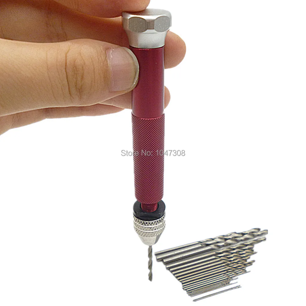 Semi-automatic Hand Drill Suit Micro Hobby Craft Mini Hand Drill