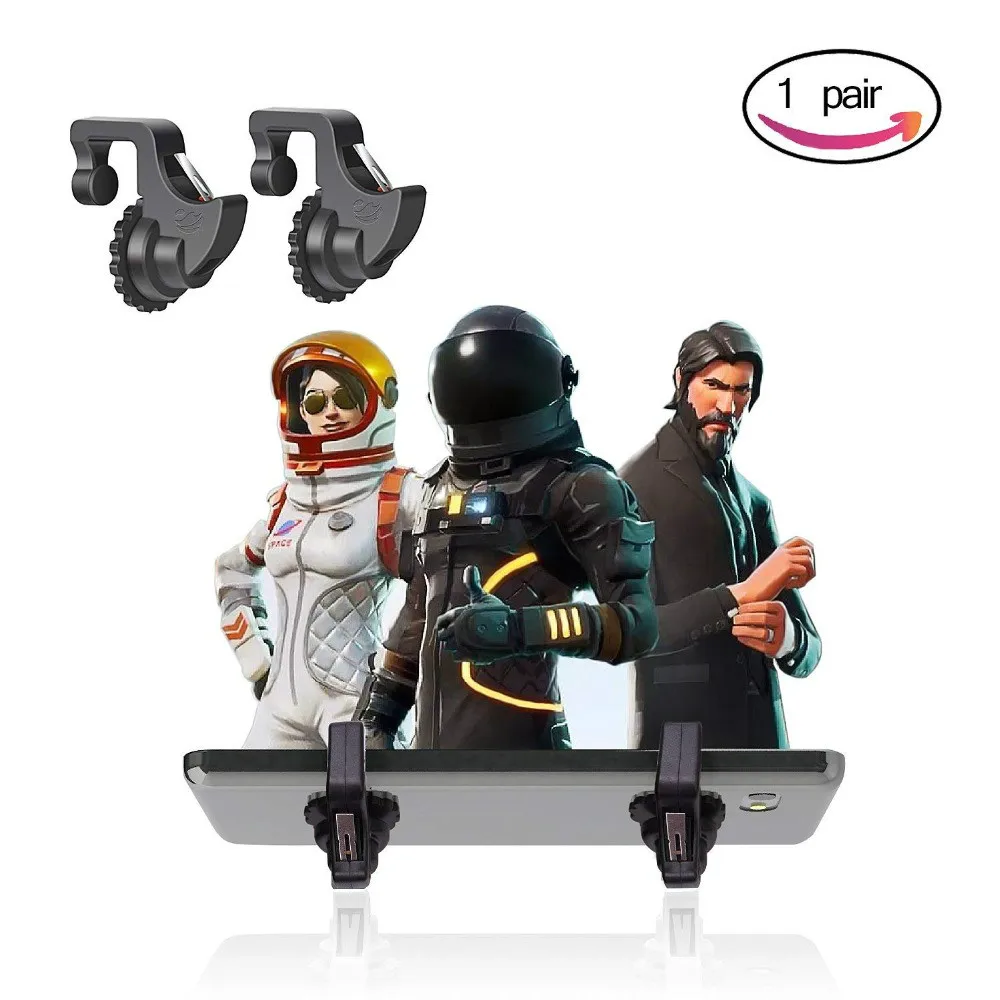 

PUBG Mobile phone Game Controller Cellphone Game Trigger Battle Royale L1R1 Sensitive Shoot and Aim Gift for Kids Gaming Trigger