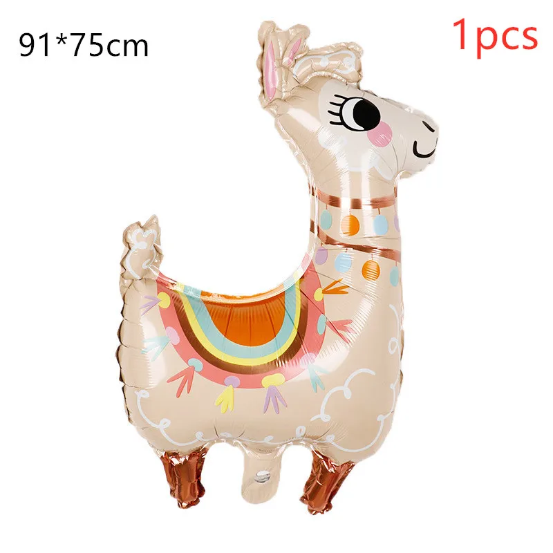 

1pcs Unicorn Llama Foil Balloons Alpaca Foil Helium Party Balloon Baby Shower Birthday Wedding Party Unicorn Rainbow Decoration