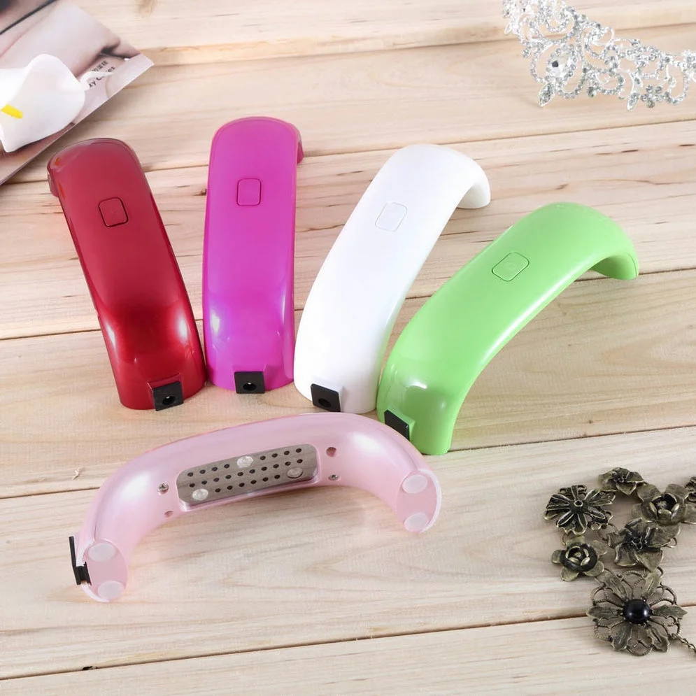 New 9W LED UV Lamp for Curing Nail Dryer Nail Gel Polish Dryer Curing Led Lamp With EU plug