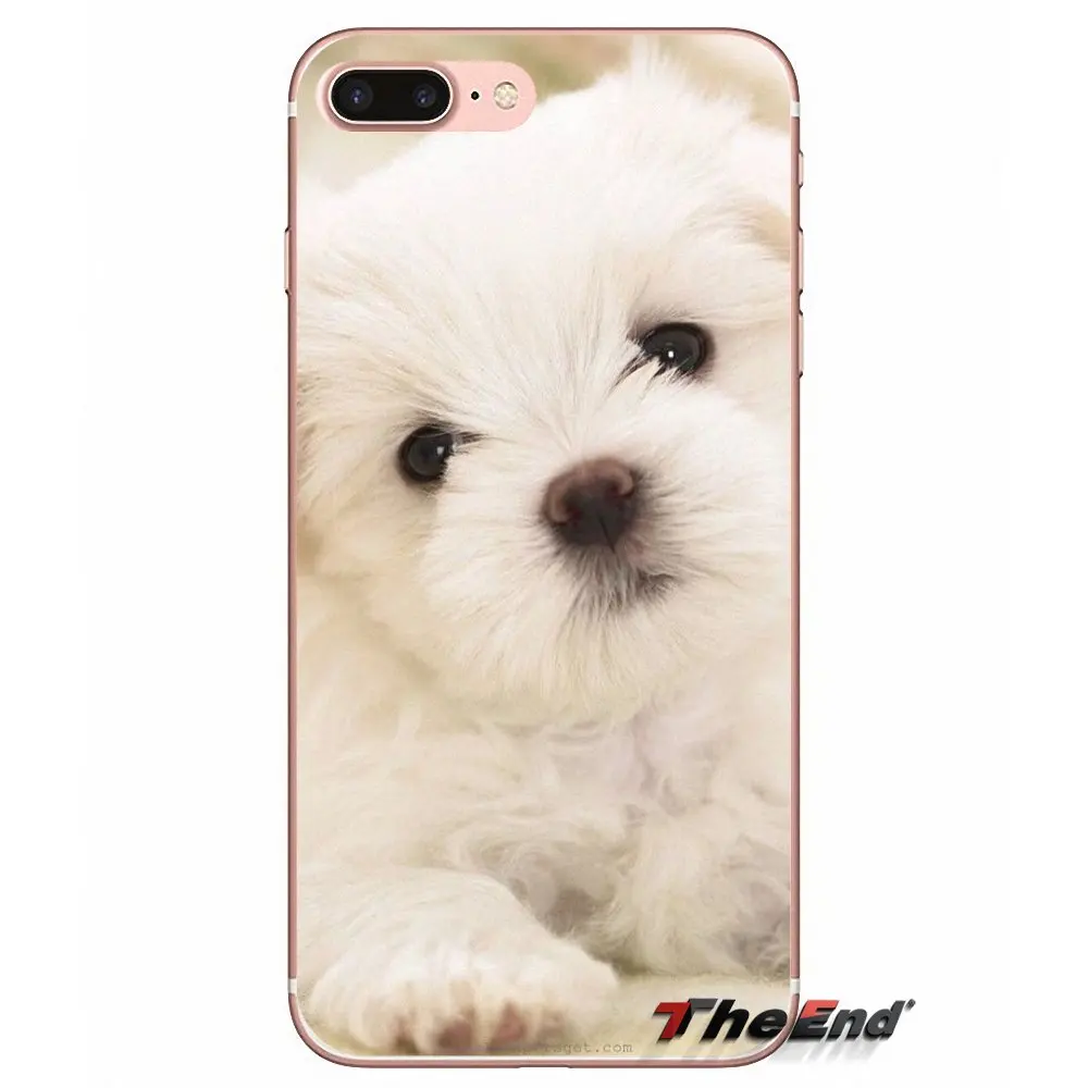 Силиконовый чехол для Huawei Honor 4C 5X 5C 6X Mate 7 8 9 Y3 Y5 Y6 II 2 Pro G7 G8 P7 P8 P9 Lite 2017 I Love My Maltese dog