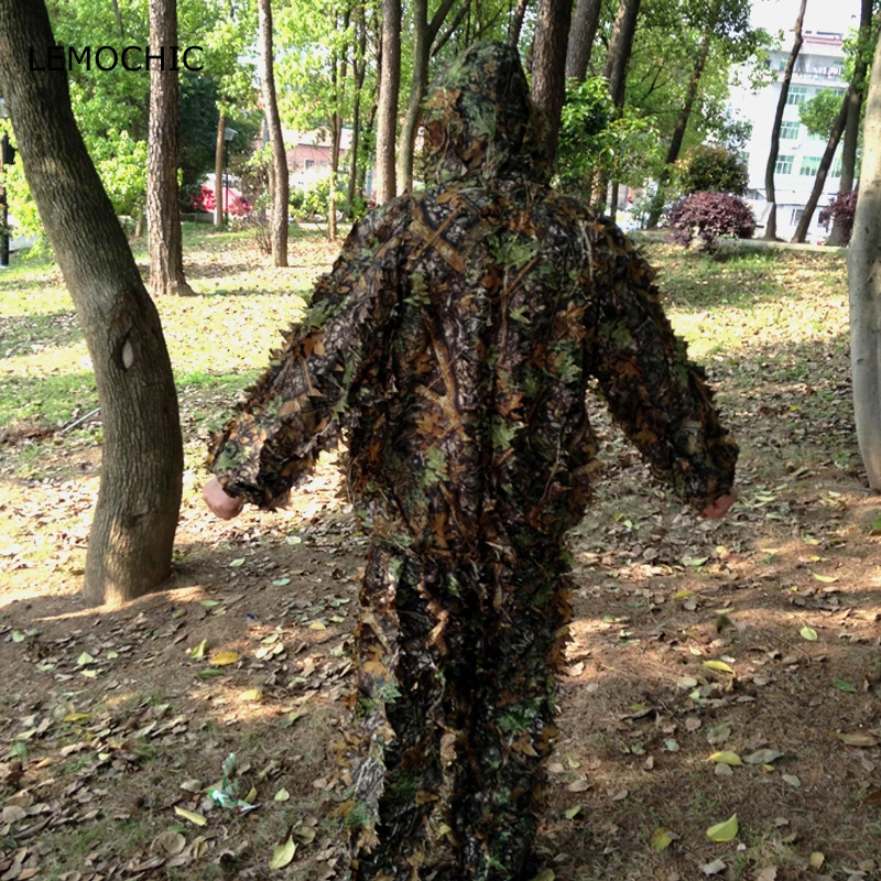 LEMOCHIC Профессиональный 3D bionic camo лесной Вейдер для наблюдения за птицами охотничий