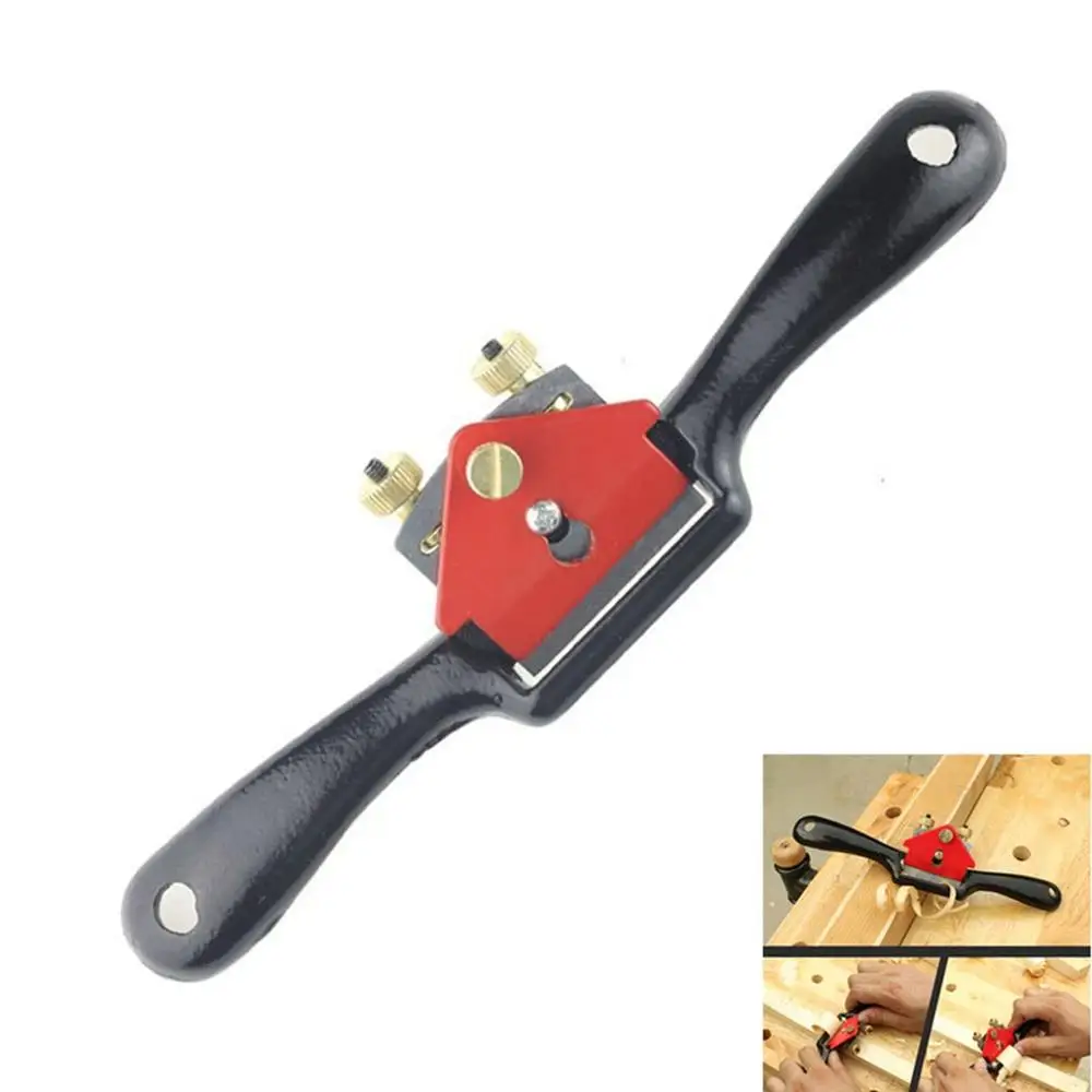 

9"/215mm Adjustable Woodworking Hand Planer Screw Planer Shave Wood Cutting Edge For Carpenter Manual Hand Tools
