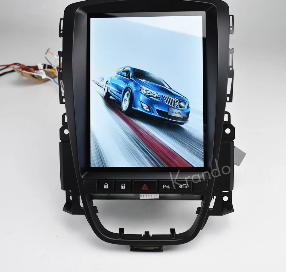 Sale Krando Android 8.1 10.4" Tesla Vertical screen car multimedia player GPS for Buick Excelle Opel Astr J 2010-2014 audio system 17