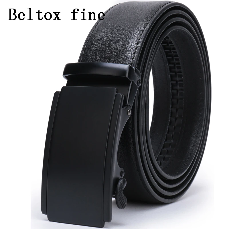 

Men's Belt,Ratchet Belt for Men with Automatic Buckle Genuine Leather 1 3/8 mens belts luxury 28 Up to 58 Inch Designer Belts