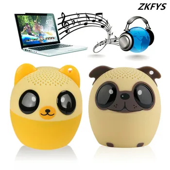 

Cartoon cute mini high quality bluetooth speaker support self-timer hands-free calling outdoor music player stereo speakers