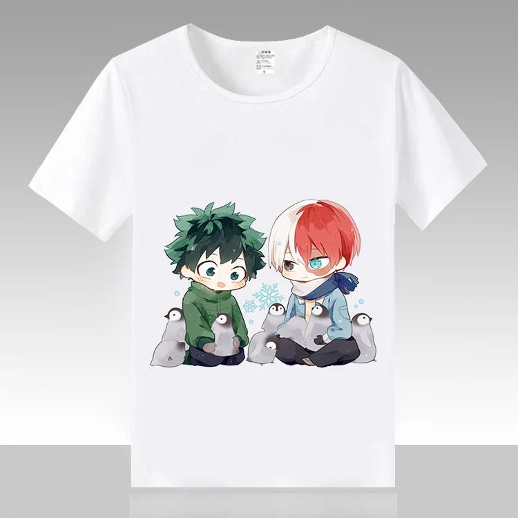 Мой герой Boku без Hero Академия Косплэй футболка Izuku Midoriya с персонажами из мультфильмов футболки с персонажами из аниме, топ, футболка, рубашка Хэллоуин Косплэй костюм - Цвет: 18