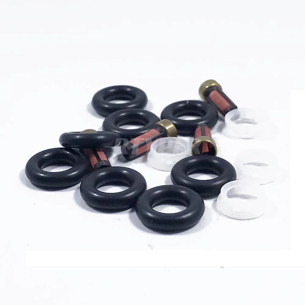 4 Sets 0280156028 XL2E-A1C Fuel Injector Repair Kits 02202 For Ford Explorer Mercury Explorer