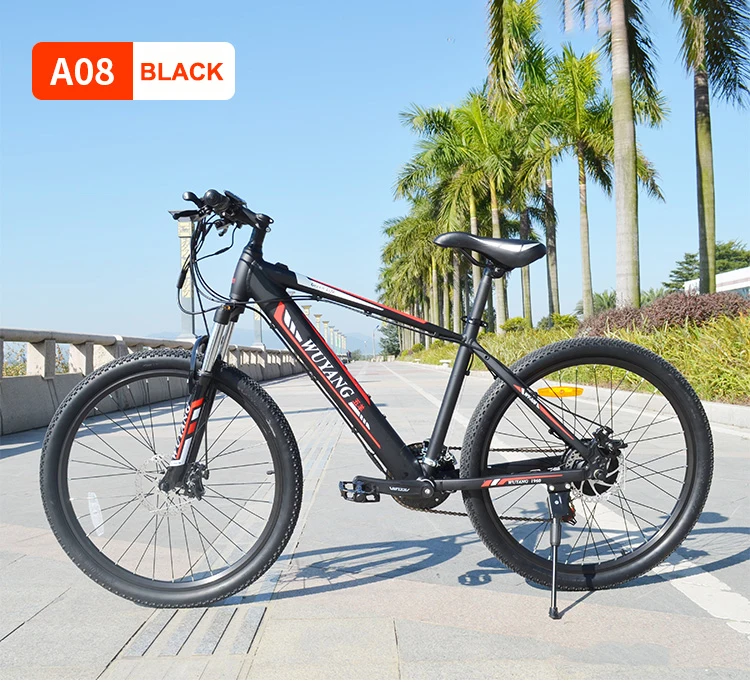 Flash Deal 26inch electric mountain bicycle 48V Anti-theft chassis hidden lithium battery Front rear Suspension ebike 25km/h pas rang 60km 3