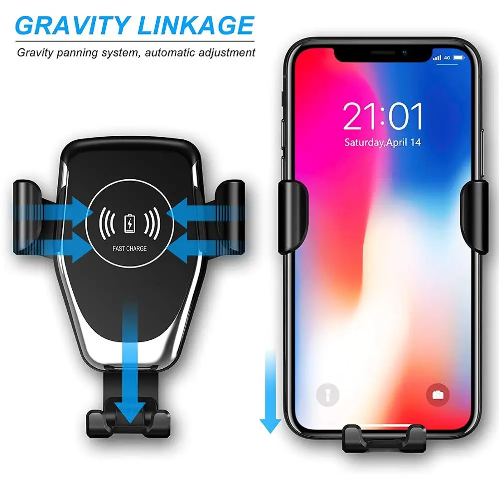 Беспроводное зарядное устройство FDGAO Qi для iPhone 11 Pro XS X XR 8 Samsung S10 S20|Беспроводные