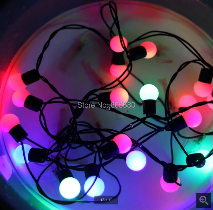 

110V 220V Holiday LED Ball String Lighting 10M 100 Bubble Lamp String Outdoor Indoor led string lights for decoration