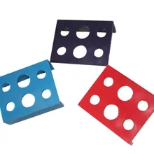 YILONG 1 шт. 7 отверстий красная металлическая Татуировка чашка чернильный колпачок держатель поставка стоек татуировки