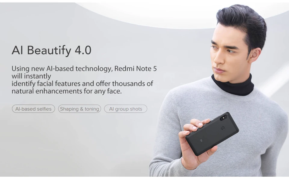 Global Rom Xiaomi Redmi Note 5 4GB RAM 64GB ROM Snapdragon 636 Octa Core Dual Camera 12MP+5MP Full Screen Moblie Phone (5)