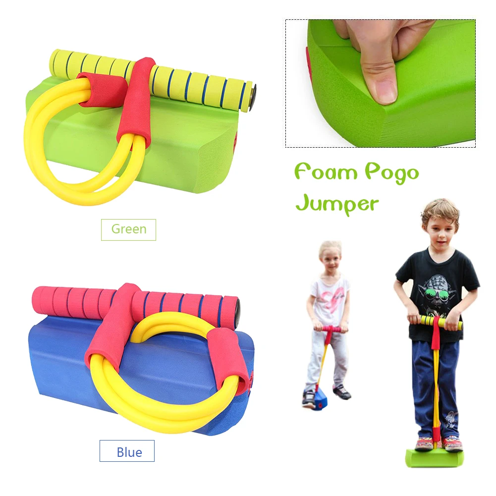 Flybar Пена Pogo джемпер для детей весело и безопасно прыжковая Ходуля для малышей, прочная пена и банджи джемпер для игрушка-подарок для детей 4