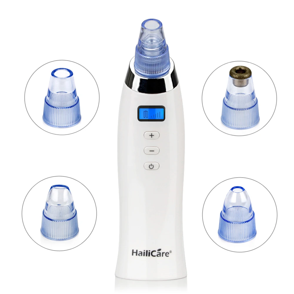 Vacuum Blackhead Removal Beauty Machine Comedo Acne Pimple Black Heads Suction Electric Facial Deep Cleaning Home SPA Skin Care