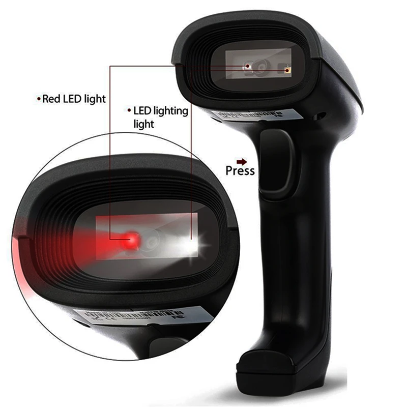 Issyzonepos بلوتوث اللاسلكية ماسحة 2D QR الباركود اليد شحن المحمول الدفع شاشة لالروبوت iOS ويندوز ماك المستمر Issyzonepos بلوتوث اللاسلكية ماسحة 2D QR الباركود اليد شحن المحمول الدفع شاشة لالروبوت iOS ويندوز ماك المستمر