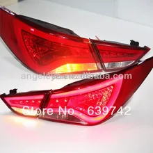 Для hyundai Sonata светодиодные задние фонари 2010-2013 года для Audi style BZW