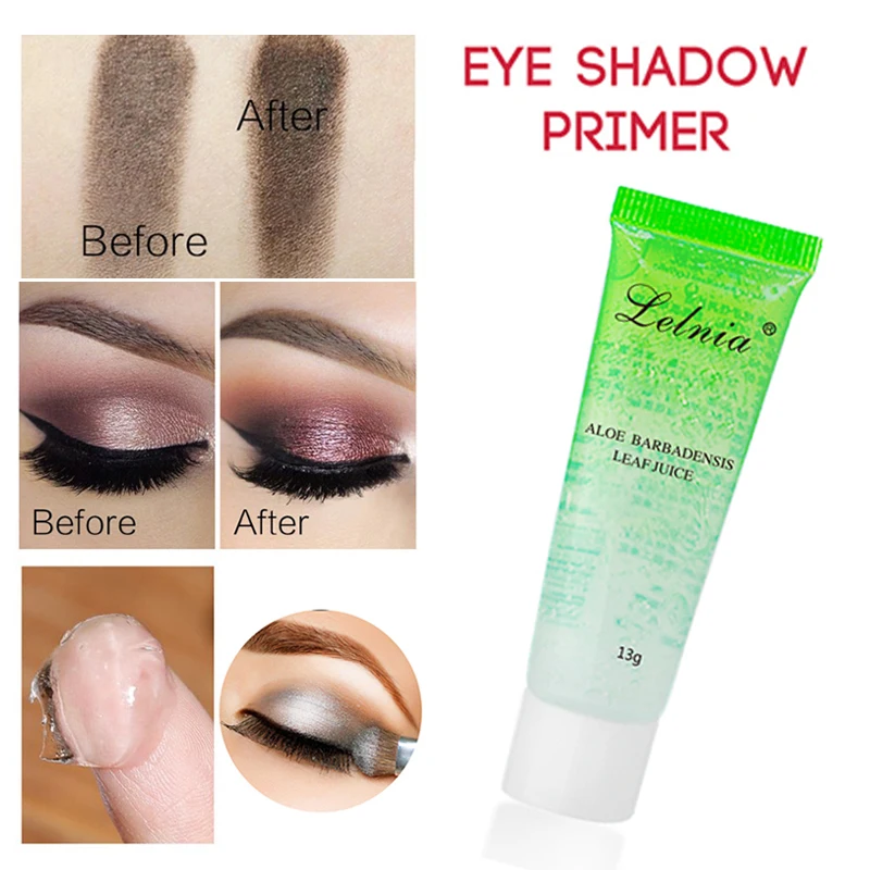 

Professional Eye Makeup Natural Primer Makeup Transparent Gel Aloe 100% Pure Plants Base Primer Eyeshadow Primer Women Cosmetics