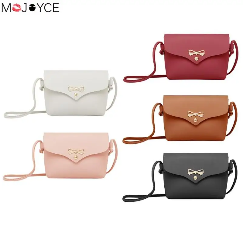 

Flap Shoulder Bags for Women 2018 bolsa feminina Simple Bowknot Mini Messenger Handbags sac a main Women Bag Handbag