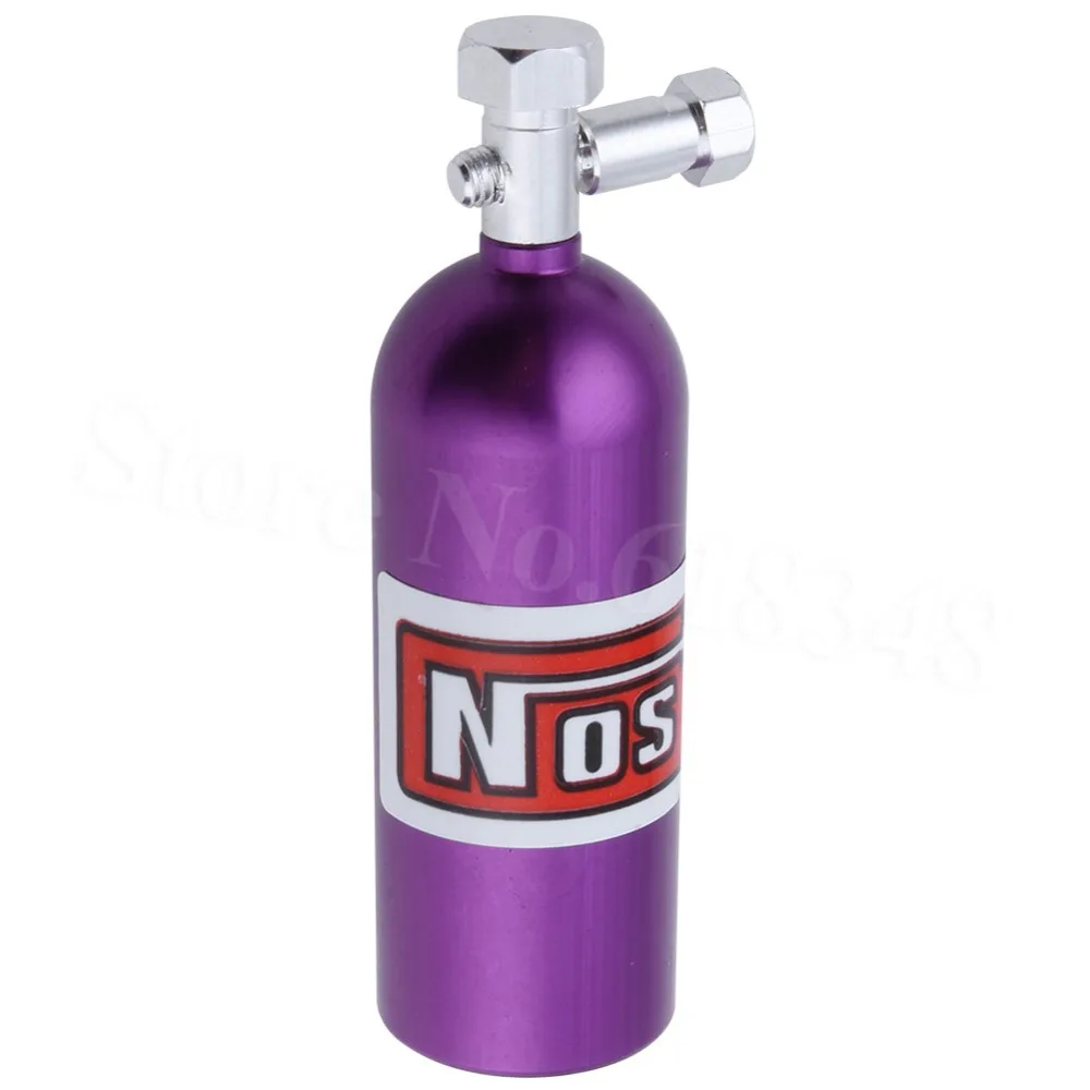 

Decor Mini NOS Nitrous Oxide Canister Bottle for 1/10 RC Rock Crawler Traxxas TRX4 Axial SCX10 90046 RC4WD D90