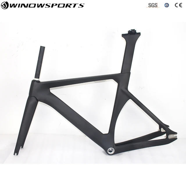 $US $553.00 2018 Aero Carbon Fiber Track/Fixed Frame road frames track bike frameset size 48/51/54/57cm carbon 