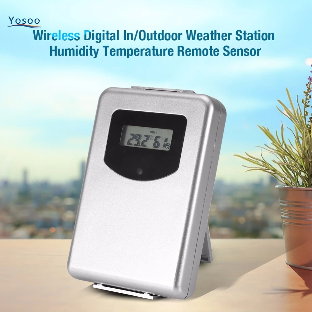 Remote Weather Sensor Wireless Remote Sensor Thermometer