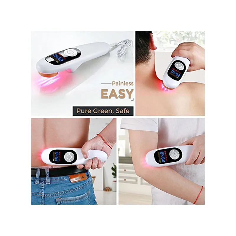 

Factory Price Chinese Traditional Acupuncture Joint Pain Handheld Physiotherapy Equipment LASPOT Arthritis Neck Pains 808nm+Gift