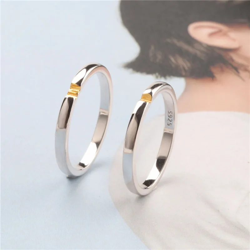 Серебряные кольца CC S925 для женщин и мужчин модные ювелирные украшения в виде