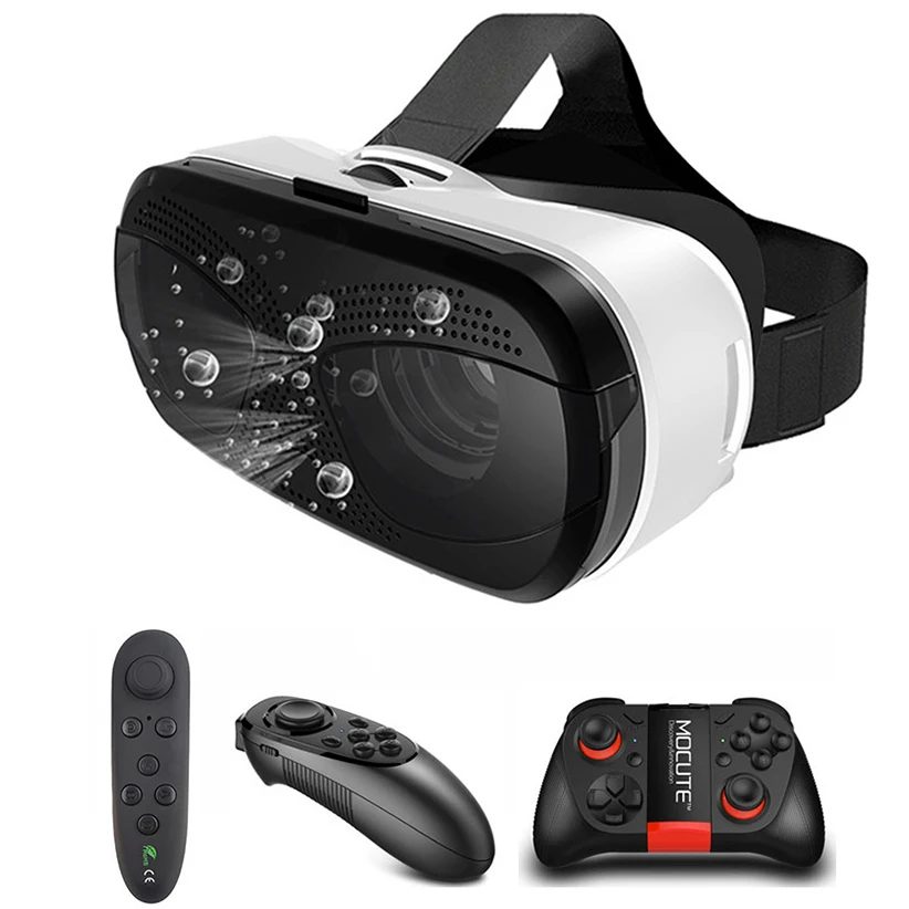 Newest VR Glasses Headset with Console Virtual Reality Viewer for