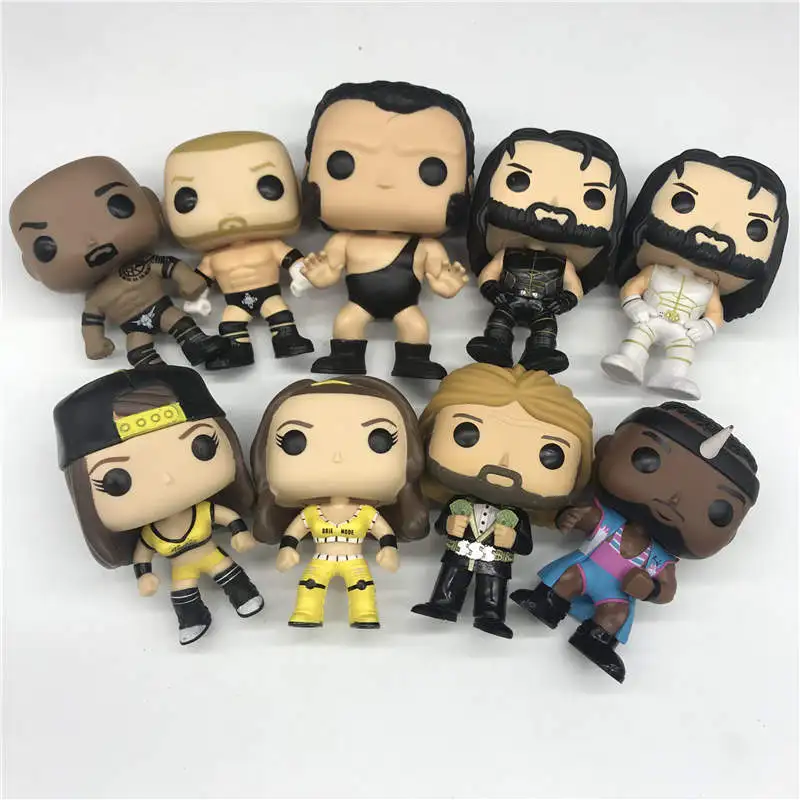 

Pop Undertaker wrestler Ted DiBiase & BRIE BELLA & SETH ROLLINS & BIG E Action Figure model toys birthday Gift no box