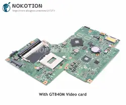 NOKOTION для lenovo Z710 Материнская плата ноутбука DUMBO2 основной плате REV 2,1 HM86 DDR3L GT820M видео карты
