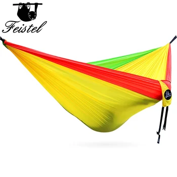 

Premium supreme quality ultralight camping hammocks for sale 300cm*200cm Durable Parachute Hammock