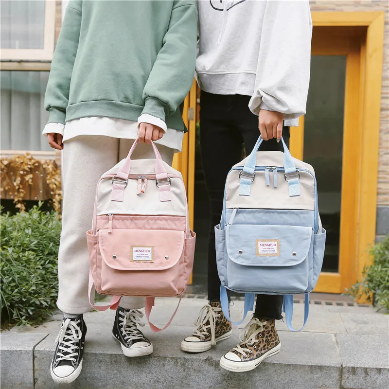 Брендовый рюкзак для девочек-подростков, женские летние водонепроницаемые школьные рюкзаки, сумка для женщин, качественная женская сумка через плечо