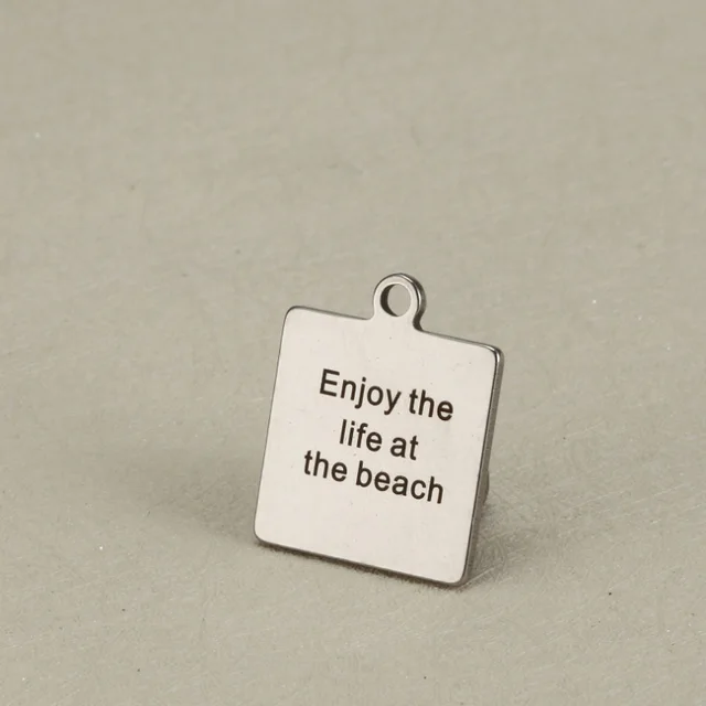 Us 522 5 Off20mm Stainless Steel Kata Charm Beach Charm