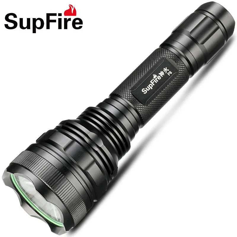 

Supfire Flashlight F6 Linterna LED Flash Light Tactical Lanterna Torch for Fenix Nicron Olight Sofirn Lumintop El Feneri S011