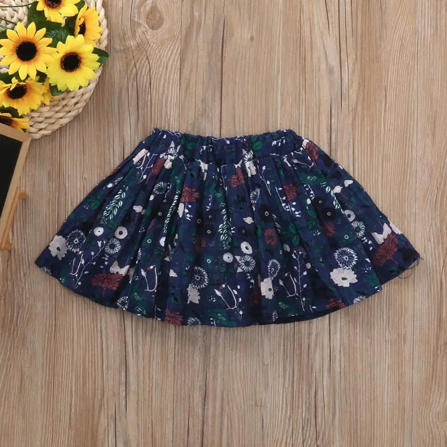 

Arloneet girls Short skirt floral princess Short skirt Kid Baby Girls Floral Printed Shorts Skirts l0710