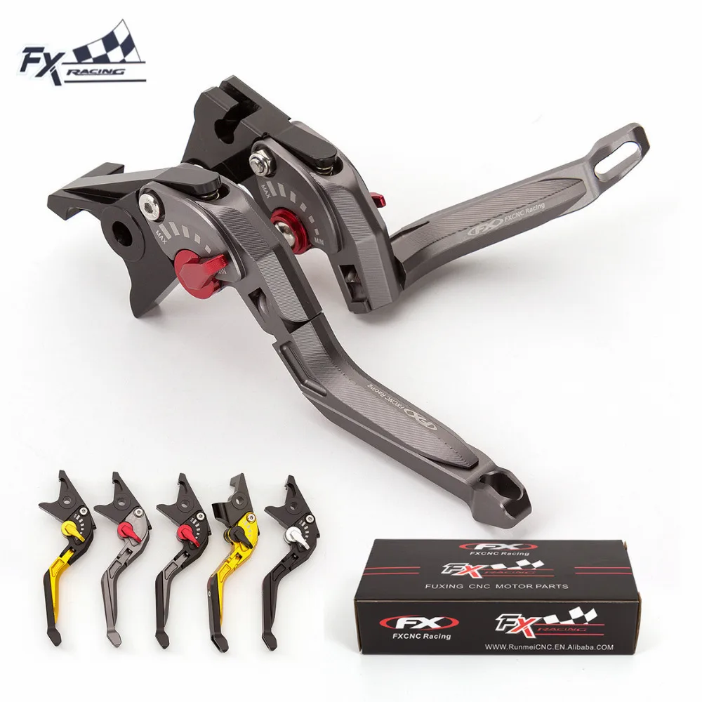 

FX CNC 3D Rhombus Motorcycle Folding Extendable Brake Clutch Lever For SUZUKI DL650 DL V-STROM 2011 - 2012 GSR600 2006 - 2011