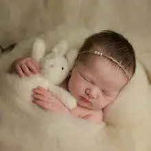 24in квадратное шерстяное меховое одеяло реквизит для фотосъемки новорожденных одеяло tapisserie шерстяное одеяло реквизит для фотографий