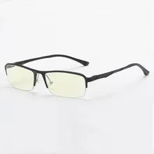 297 Optical Eyeglasses Frame for Men Eyewear Prescription Glasses Half Rim Man Spectacles Alloy Frame Eyeglasses ee fashion square eyeglasses men half frame optical eyeglasses frame optical eye glasses frame prescription eyewear oculos
