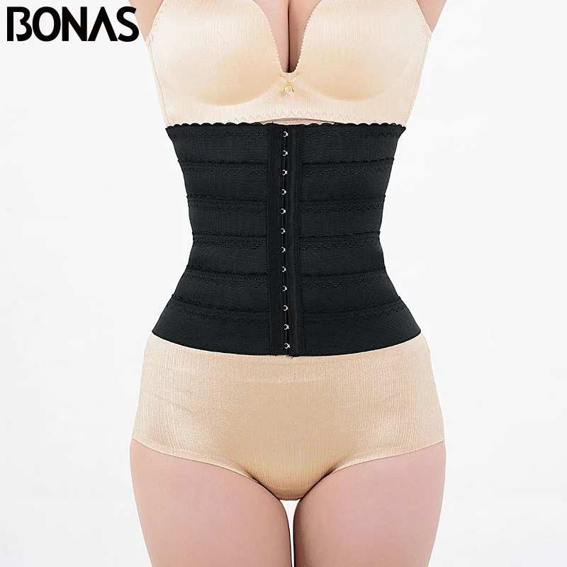 BONAS Hot Body Shaper Waist Slimming Women Postpartum Shapewear Waist Trainer Belt Corrective Underwear Slim Waist Chinchers BONAS Hot Body Shaper Waist Slimming Women Postpartum Shapewear Waist Trainer Belt Corrective Underwear Slim Waist Chinchers